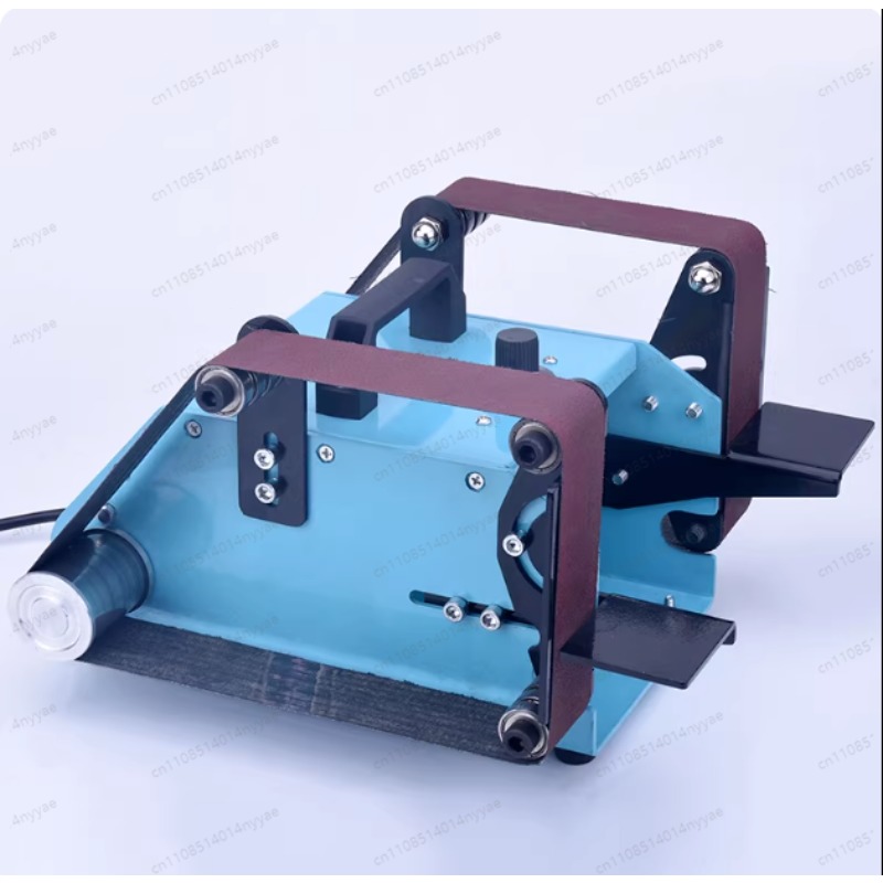 Belt Sander Portable - New Portable Multifunctional Small Desktop Dual-Shaft