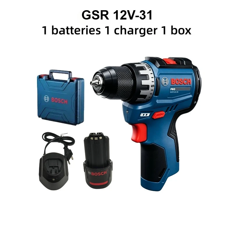 Power Tools Safety - Bosch Professional GSR 12V-31 Cordless Drill