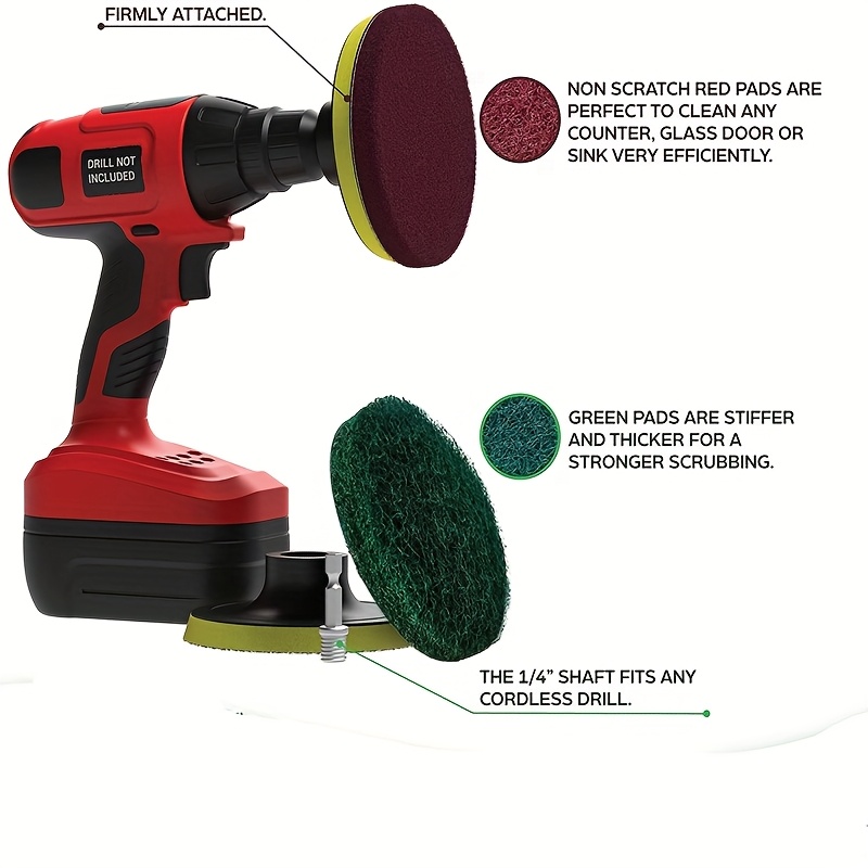 Car Electric Drill Brush Kit E - огляд і ціна Power Tools Safety