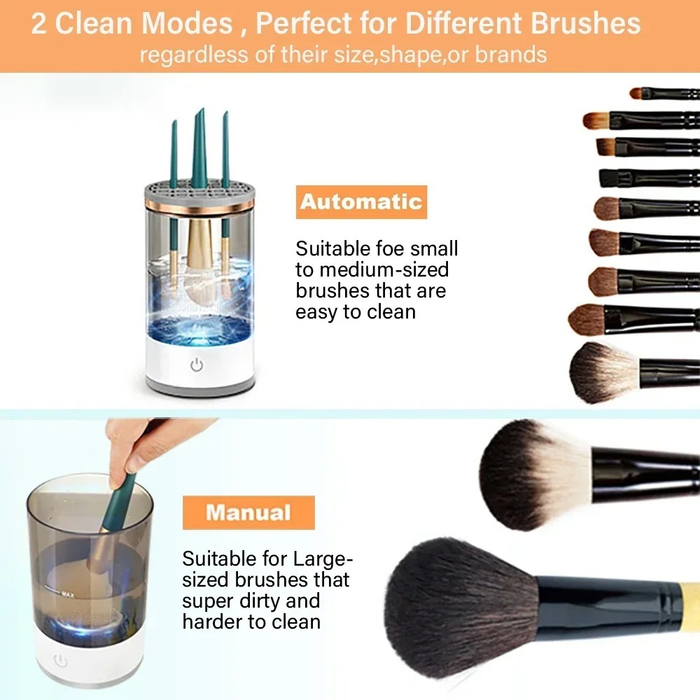 Automatic Electric Makeup Brus - огляд і ціна Power Tools Rack