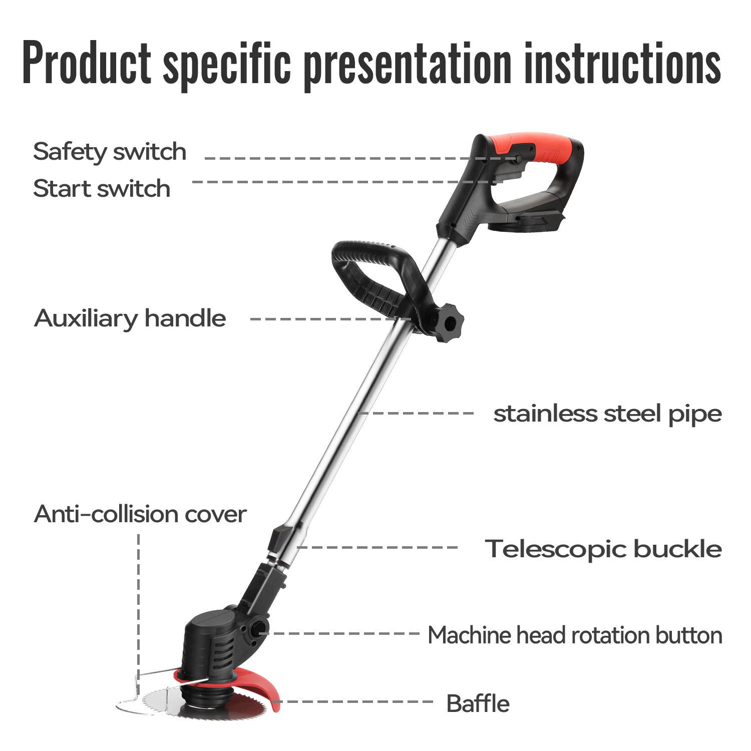 Lithium Electric Grass Trimmer - огляд і ціна Power Tools Garden