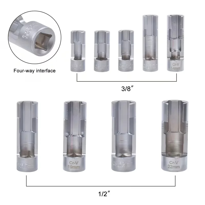 9pcs Fuel Line Socket Wrench S - огляд і ціна Rotary Tool Kit