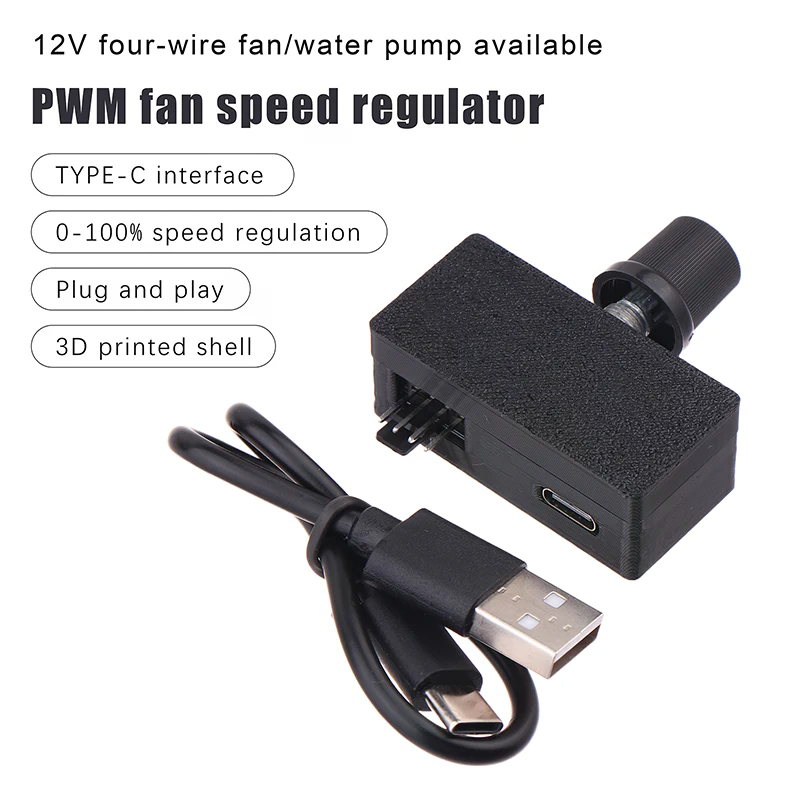 DC12V PWM 4-Pin Fan Speed Cont - огляд і ціна Power Tools Types