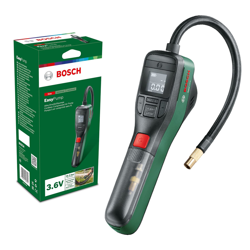 BOSCH Easy Pump Cordless Compr - огляд і ціна Air Compressor Mini
