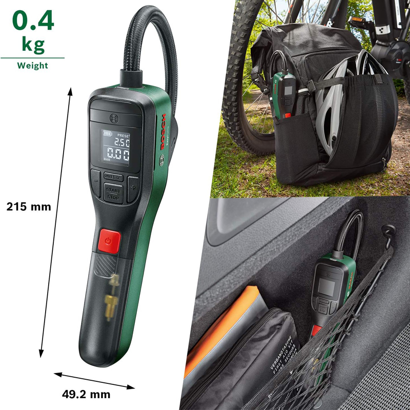 BOSCH Easy Pump Cordless Compr - огляд і ціна Air Compressor Mini