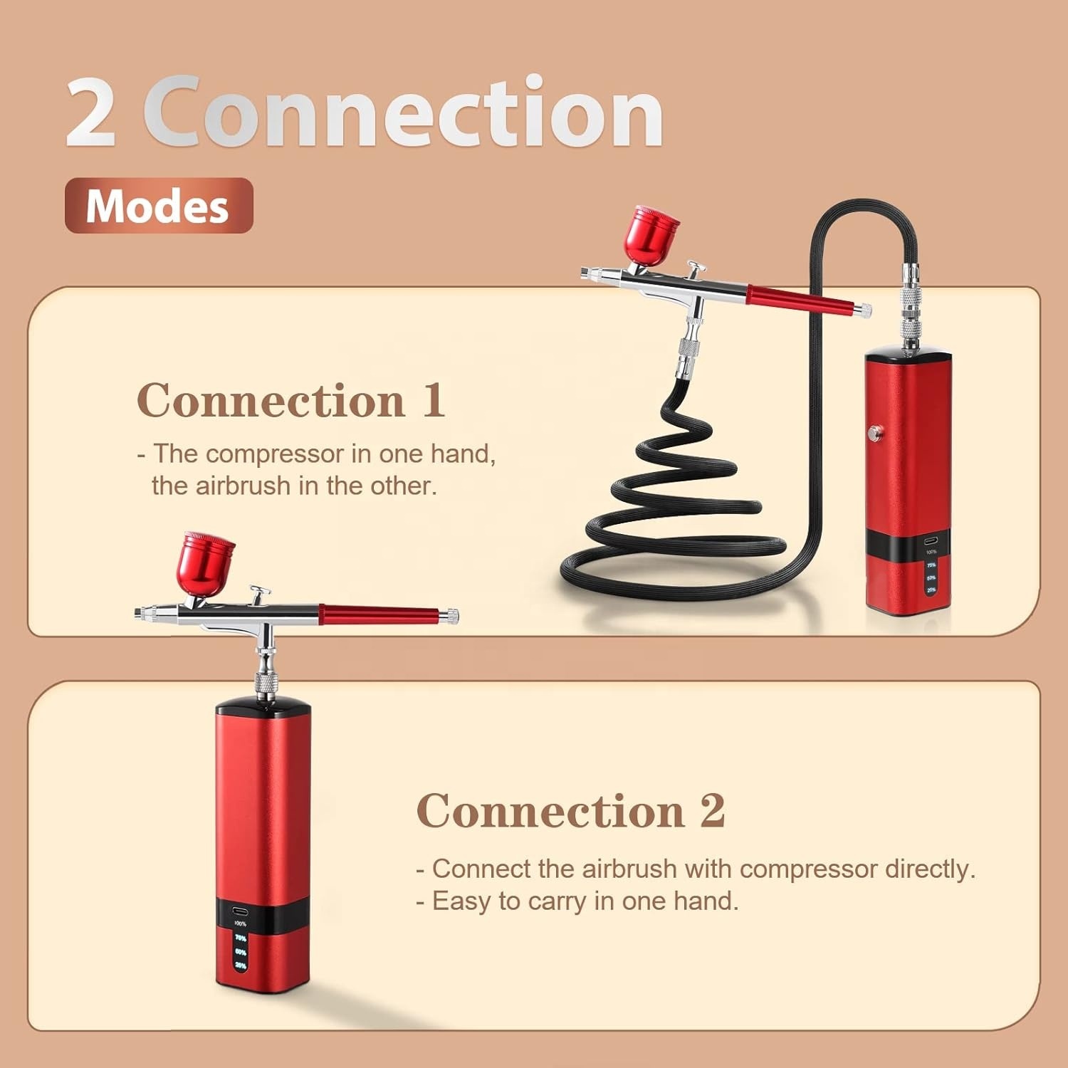 Airbrush Kit with Compressor,  - огляд і ціна Air Compressor Mini