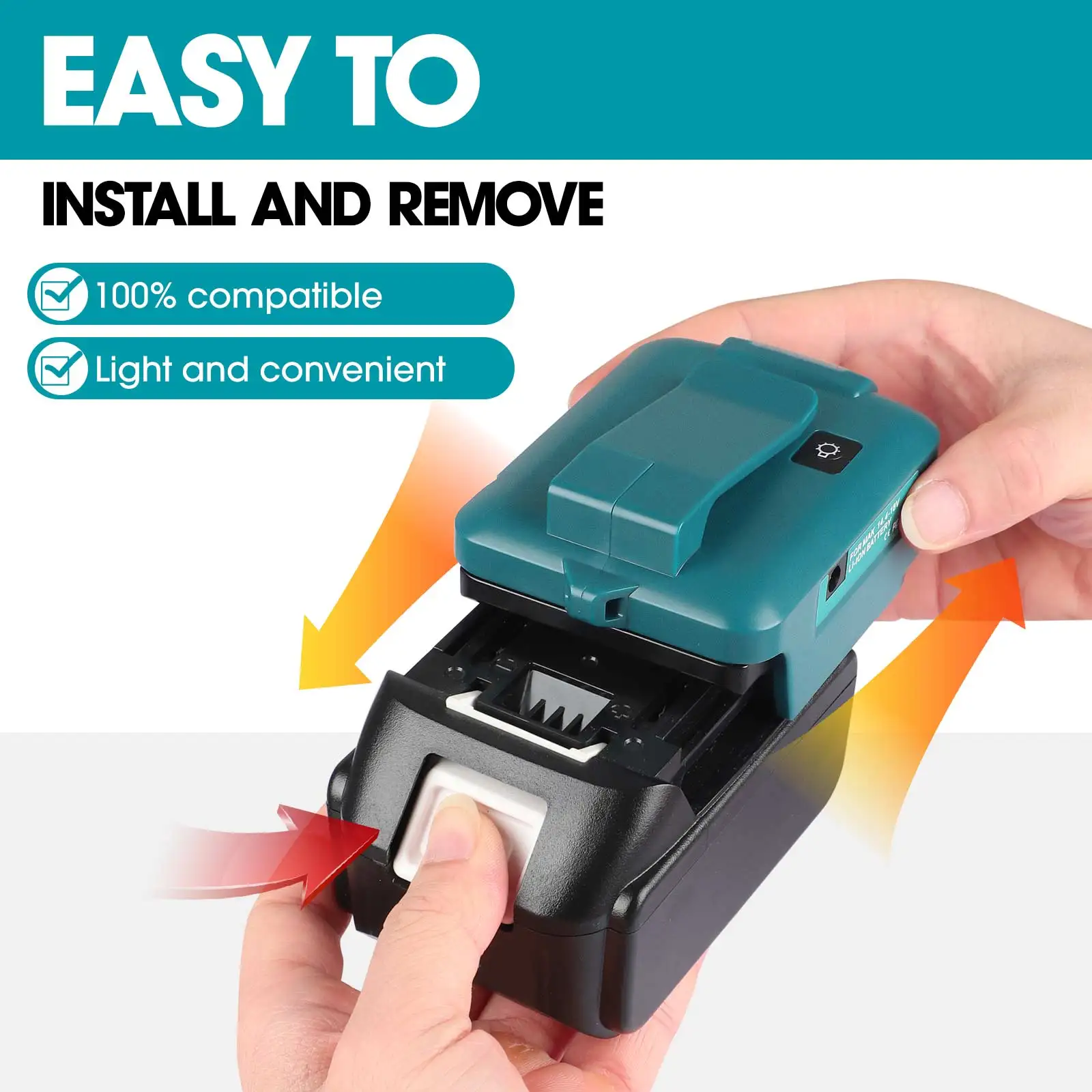 Adapter with Light with Type-c - огляд і ціна Power Tools Types