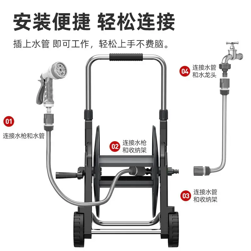 Premium Color Random Hose Reel - огляд і ціна Power Tools Garden