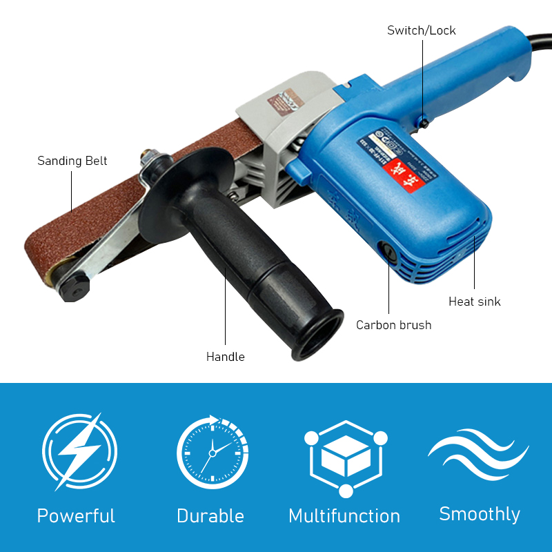 High Power Buffing Sanders Woo - огляд і ціна Belt Sander Portable