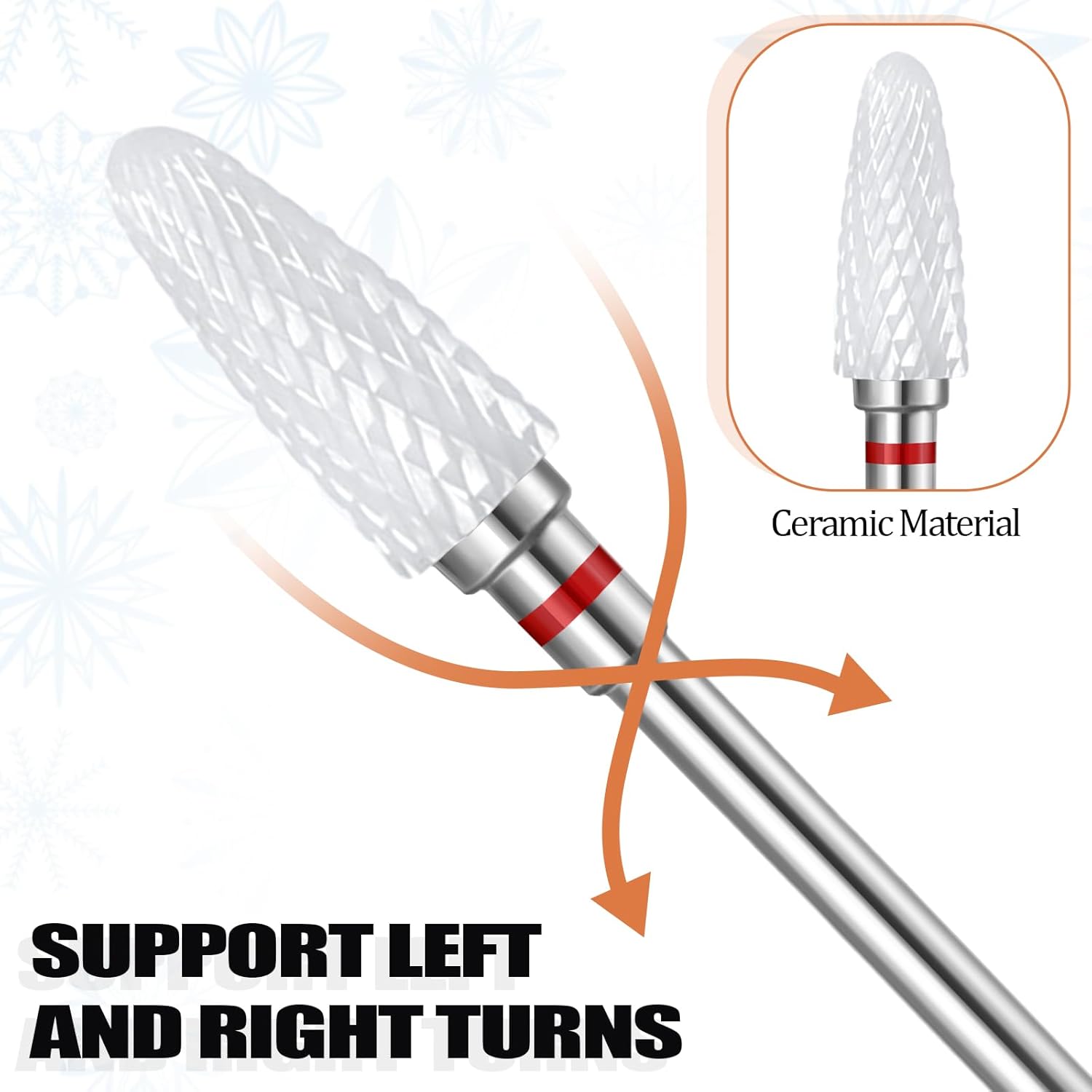 Ceramic Nail Drill Bits Set 5  - огляд і ціна Rotary Tool Kit