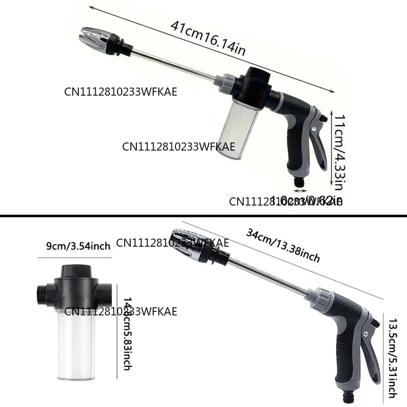 4pcsHigh Pressure Car Wash Wat - огляд і ціна Power Tools Garden
