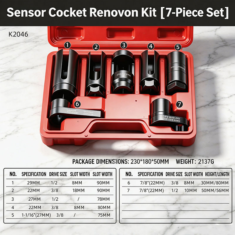 Universal Oxygen Sensor Socket - огляд і ціна Rotary Tool Kit