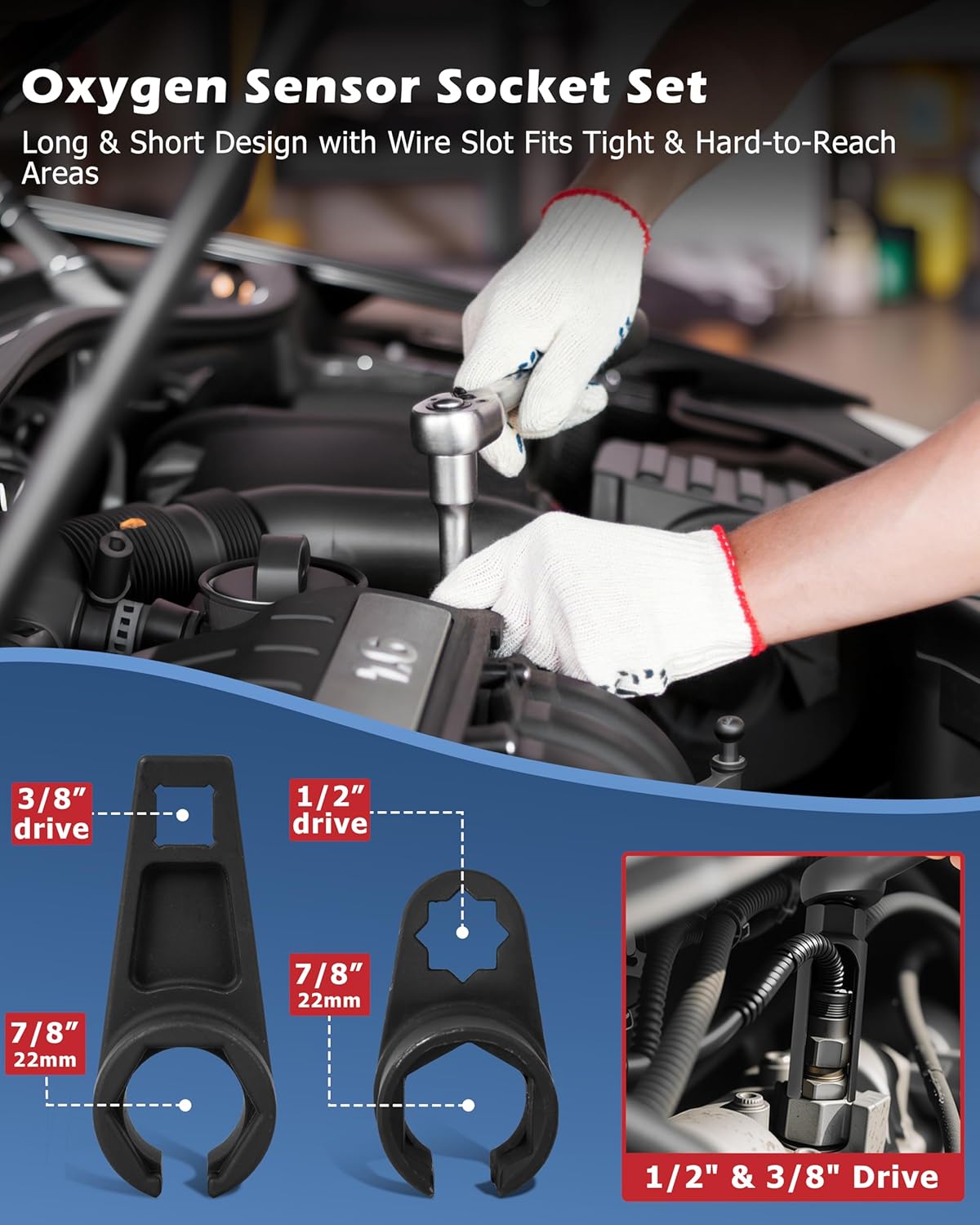 Universal Oxygen Sensor Socket - огляд і ціна Rotary Tool Kit