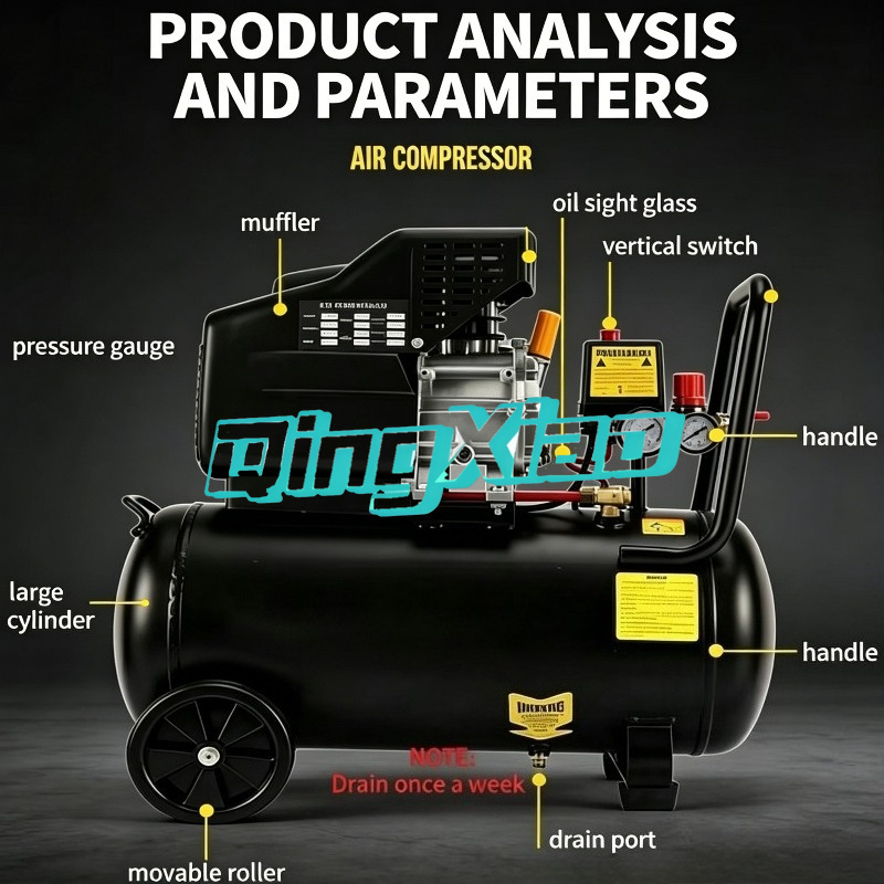 Portable 24L Air Compressor 22 - огляд і ціна Air Compressor Mini