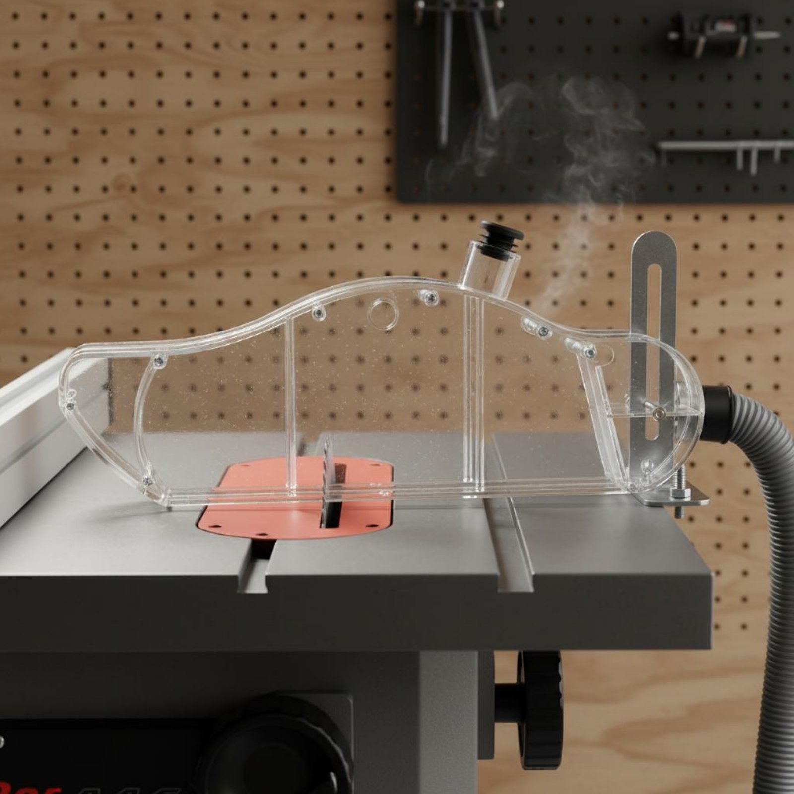Table Saw Dust Guard Transpare - огляд і ціна Power Tools Safety
