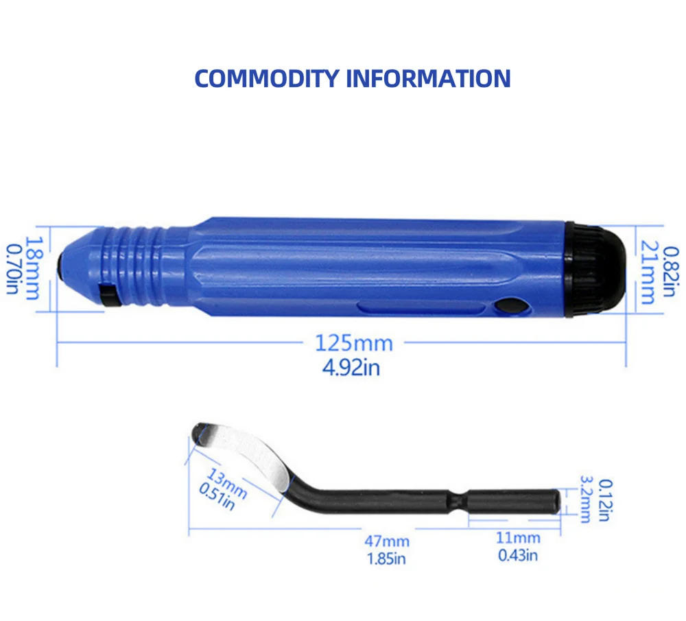 Blades High-Speed Steel Deburr - огляд і ціна Rotary Tool Kit