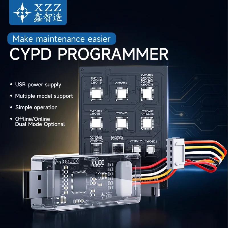 XZZ CYPD Programmer for USB Po - огляд і ціна Power Tools Types