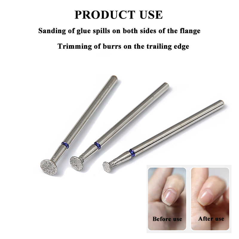 3pcs/set Diamond Nail Drill Bi - огляд і ціна Rotary Tool Kit